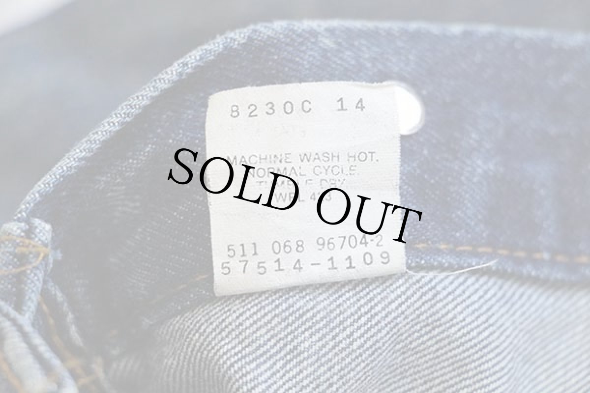 画像5: 80s USA製 Levi'sリーバイス 57514 ケミカルウォッシュ デニムジャケット 4ポケット ボーイズL★アシッド (5)