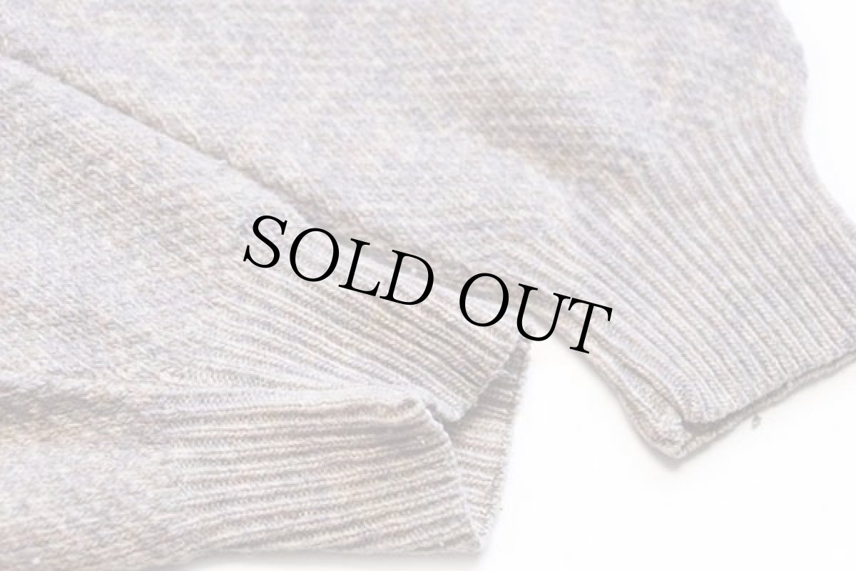 画像6: 90s イタリア製 POP EIGHTYFOUR ボタニカル 総柄 襟付き ウールニット セーター 50★ポロシャツ (6)