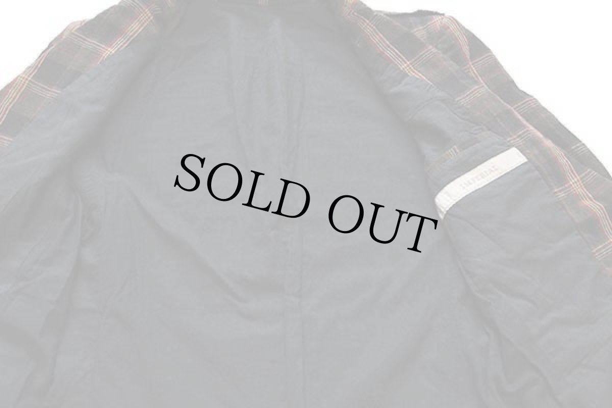 画像5: イタリア製 IMPERIAL タータンチェック 切りっぱなしデザイン 2つボタン テーラードジャケット (5)