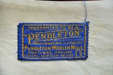 画像4: 50s PENDLETONペンドルトン オンブレチェック 3つボタン ウール アンコンジャケット S★テーラード ブレザー (4)
