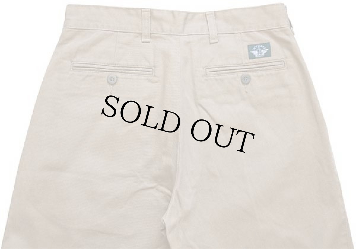 画像5: 90s DOCKERSドッカーズ コットンツイル チノパン カーキ w30 L30★ユーロ Levi'sリーバイス (5)
