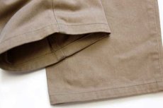 画像8: 90s DOCKERSドッカーズ コットンツイル チノパン カーキ w30 L30★ユーロ Levi'sリーバイス (8)