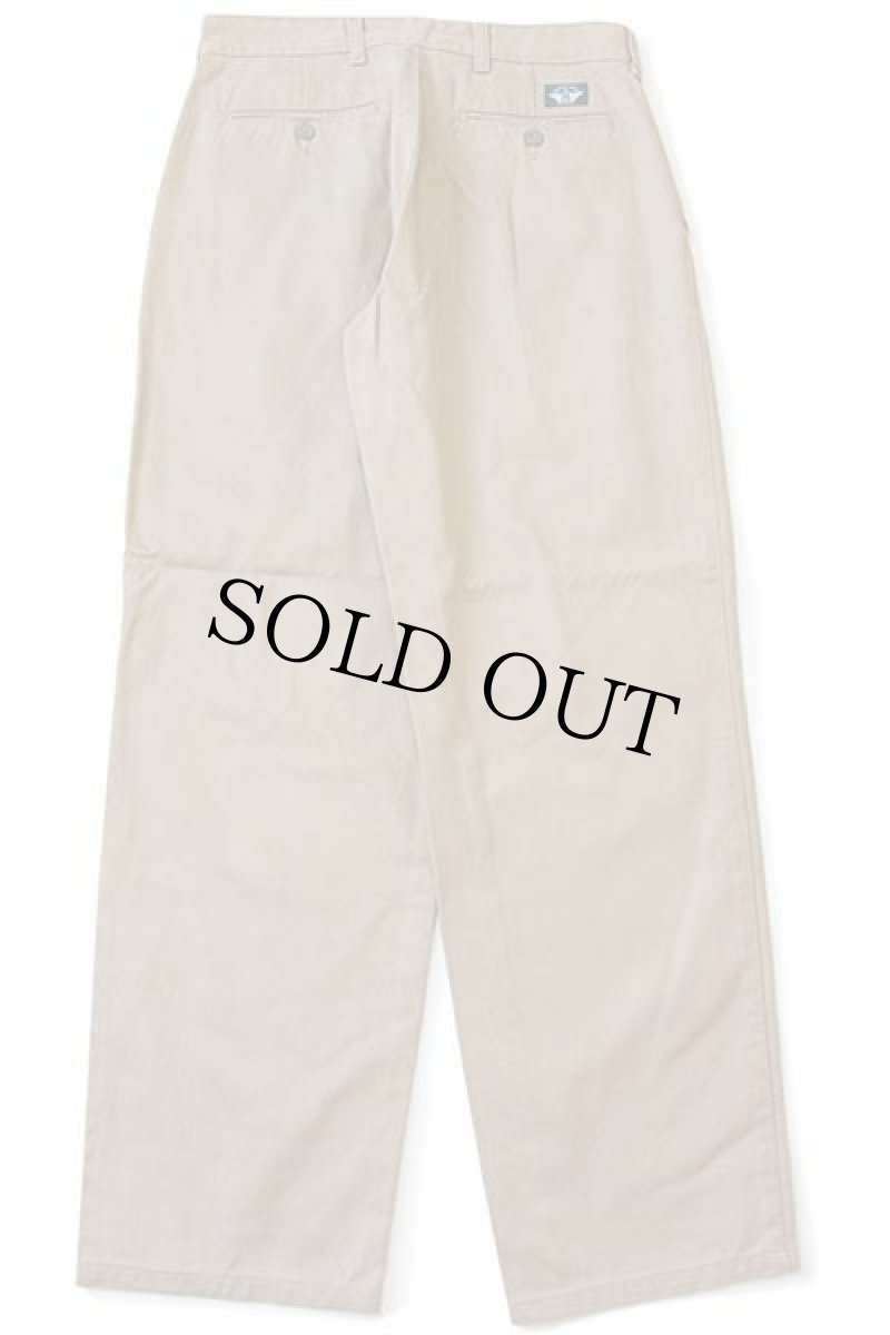 画像3: 90s DOCKERSドッカーズ コットンツイル チノパン カーキ w30 L30★ユーロ Levi'sリーバイス (3)