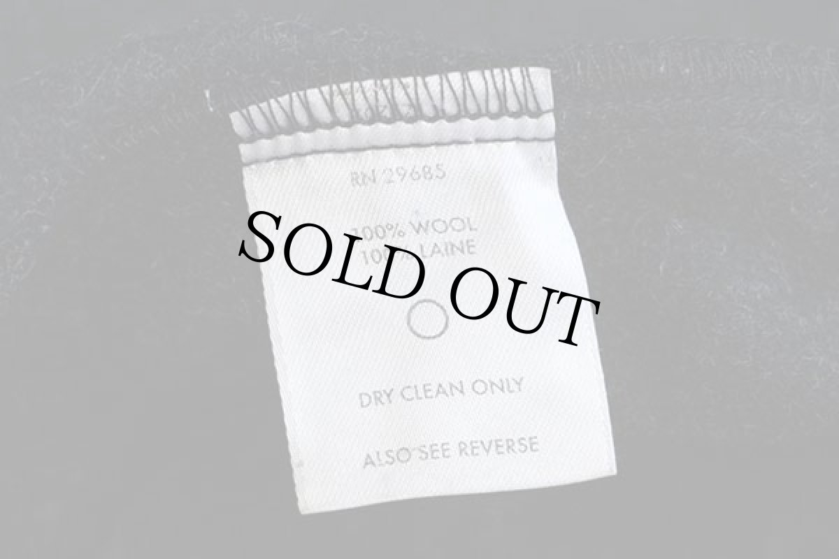 画像5: 90s USA製 PENDLETONペンドルトン 無地 ウールジャケット チャコールグレー M (5)