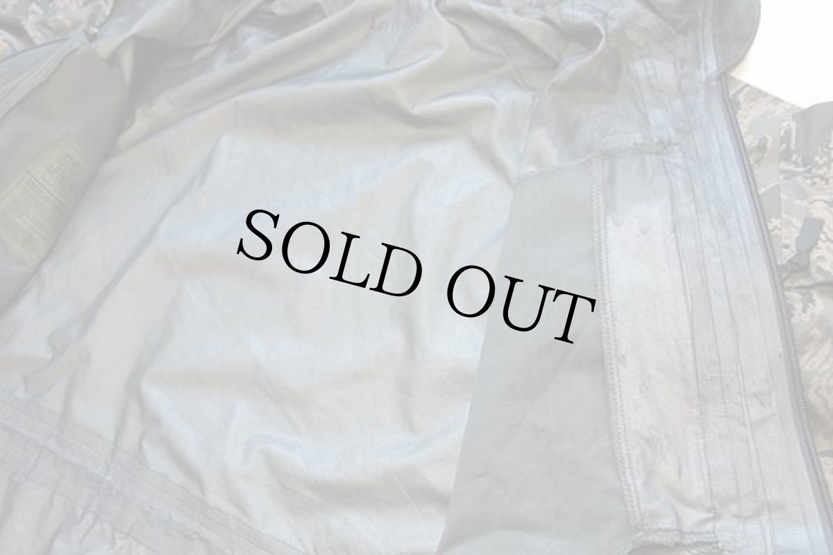 画像5: 00s 米軍 USAF APECS ABU デジタル タイガーカモ GORE-TEXゴアテックスパーカー L-R (5)