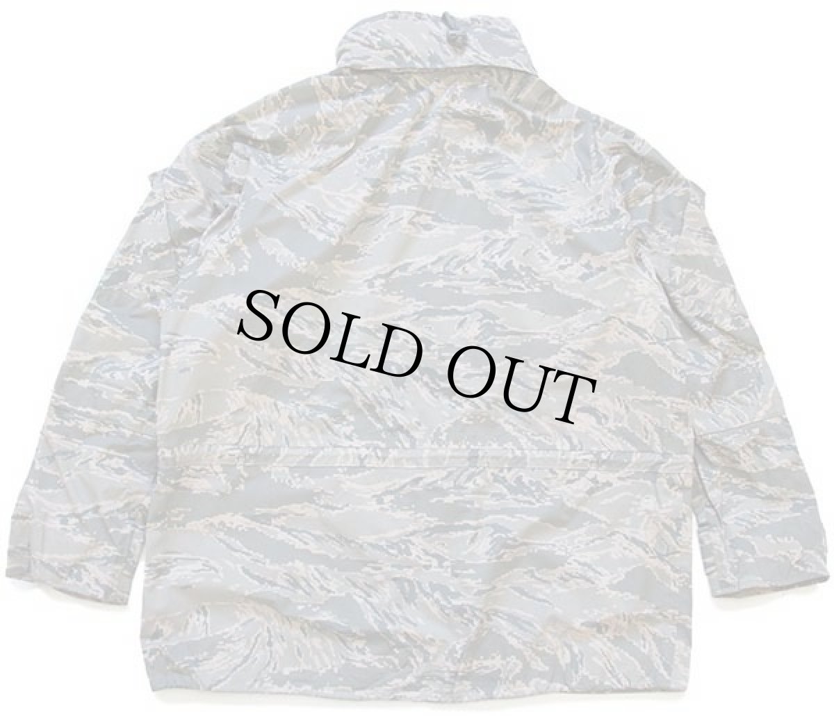 画像2: 00s 米軍 USAF APECS ABU デジタル タイガーカモ GORE-TEXゴアテックスパーカー L-R (2)