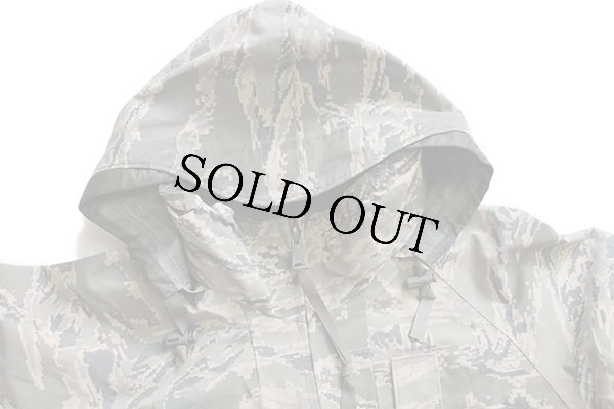 画像3: 00s USA製 米軍 USAF APECS ABU デジタル タイガーカモ GORE-TEXゴアテックスパーカー L-L (3)