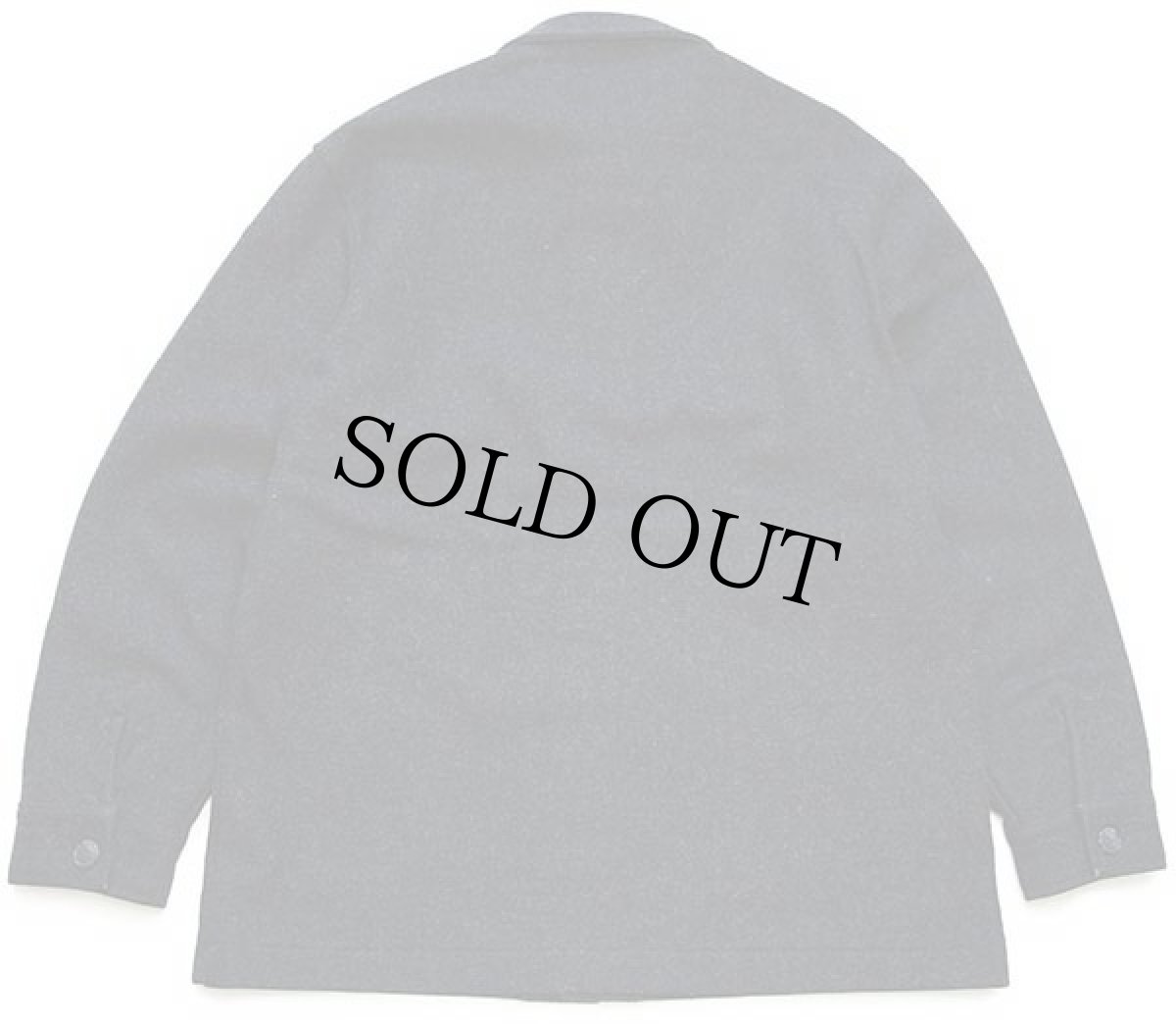 画像2: 90s USA製 PENDLETONペンドルトン 無地 ウールジャケット チャコールグレー M (2)