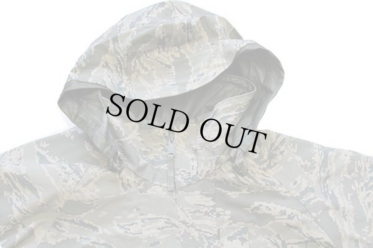 画像3: 00s USA製 米軍 USAF APECS ABU デジタル タイガーカモ GORE-TEXゴアテックスパーカー XL-L★特大 (3)