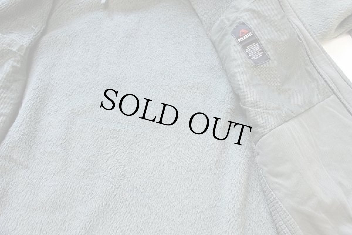 画像5: 00s 米軍 U.S.ARMY パッチ付き ECWCS GEN3 LEVEL3 POLARTEC フリースジャケット フォリアージグリーン S-R (5)