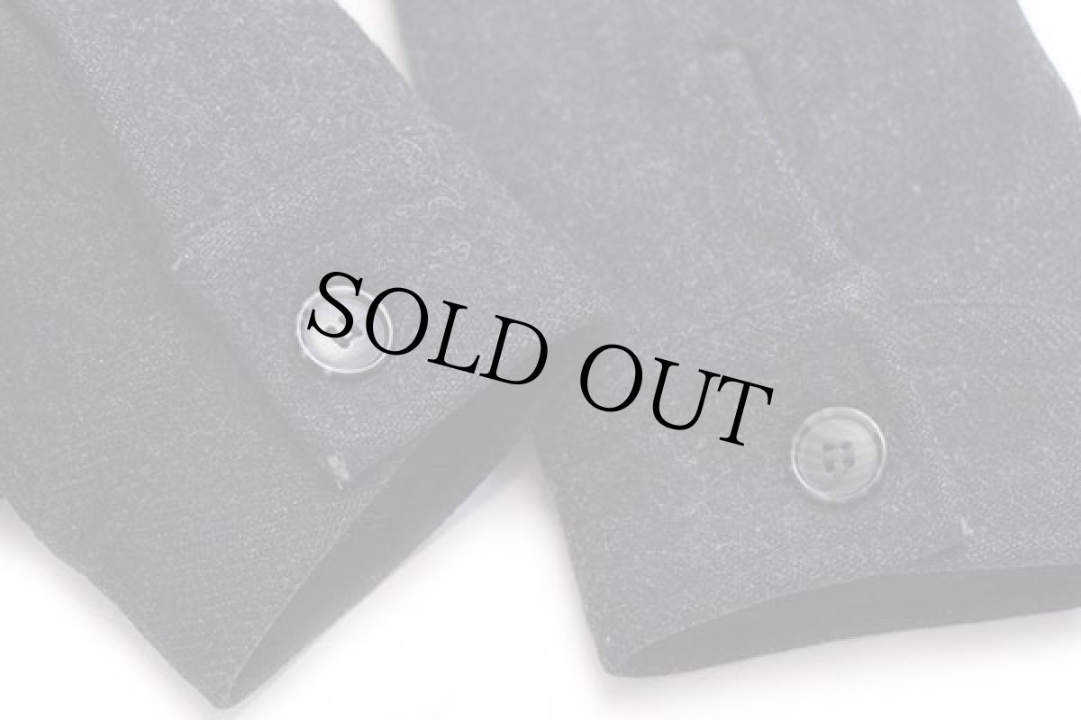 画像7: 90s USA製 PENDLETONペンドルトン 無地 ウールジャケット チャコールグレー M (7)