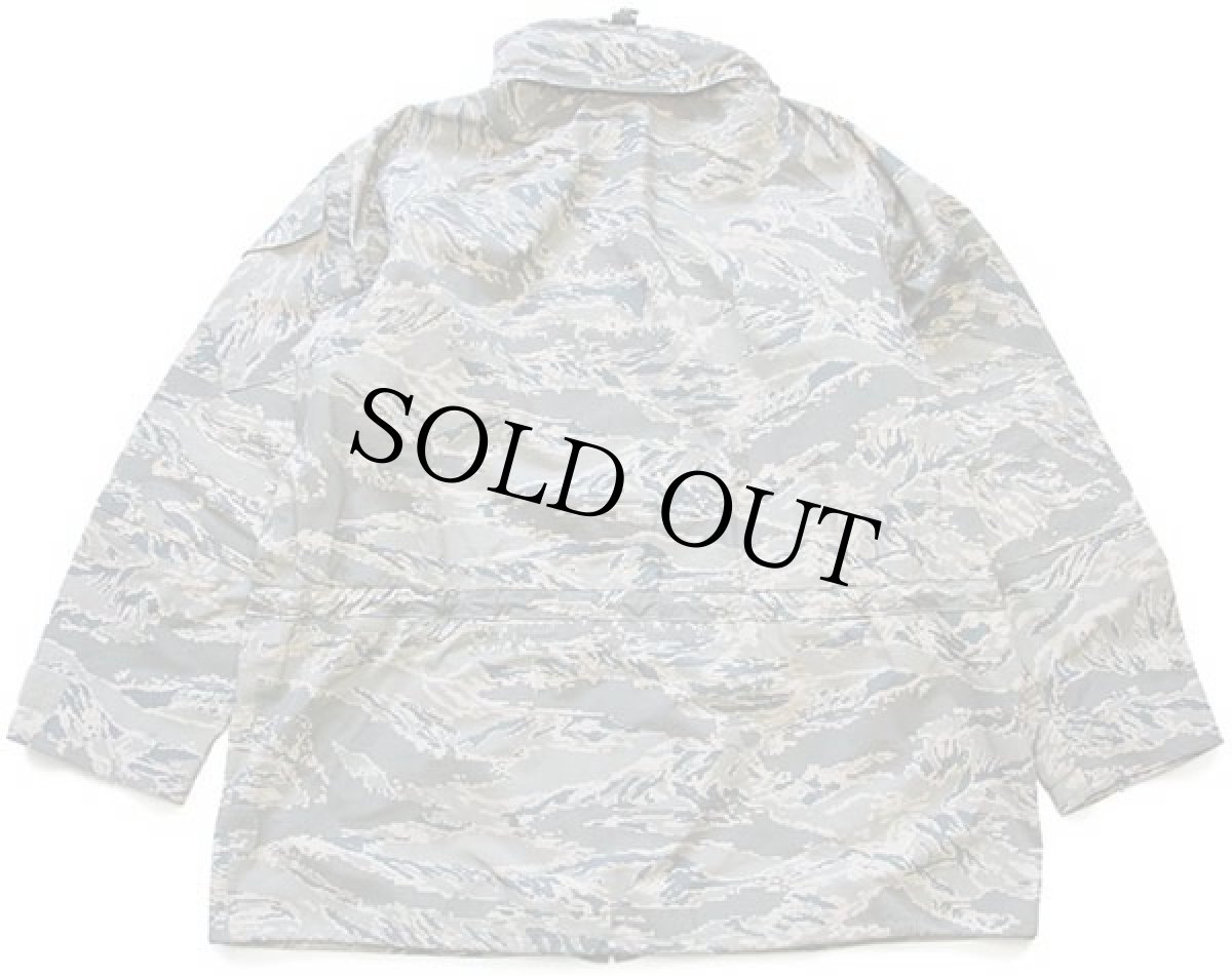 画像2: 00s USA製 米軍 USAF APECS ABU デジタル タイガーカモ GORE-TEXゴアテックスパーカー XL-L★特大 (2)