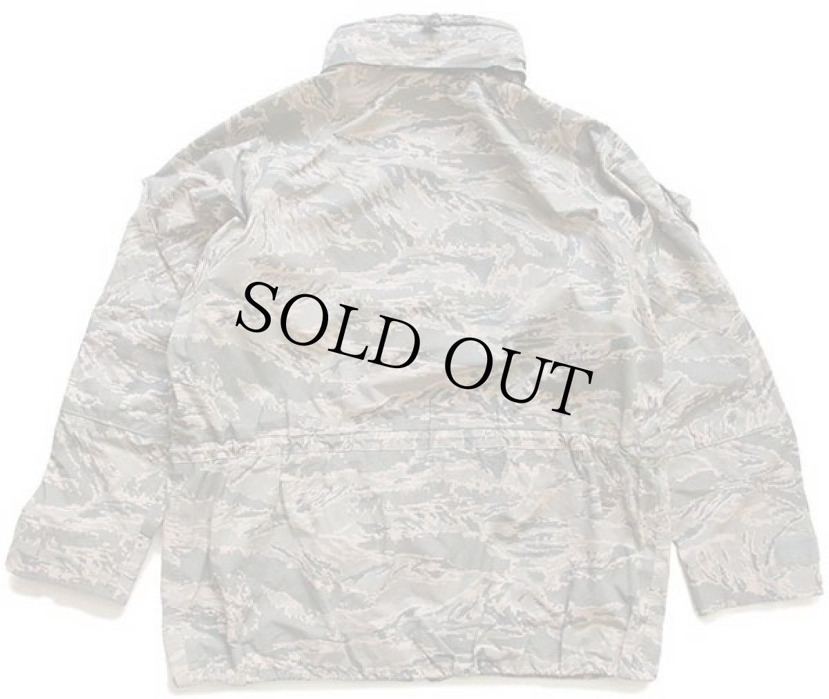 画像2: 00s 米軍 USAF APECS ABU デジタル タイガーカモ GORE-TEXゴアテックスパーカー L-R (2)