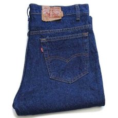 画像1: 90s USA製 Levi'sリーバイス 517 デニムパンツ w36 L31★63 ブーツカット 濃紺 (1)