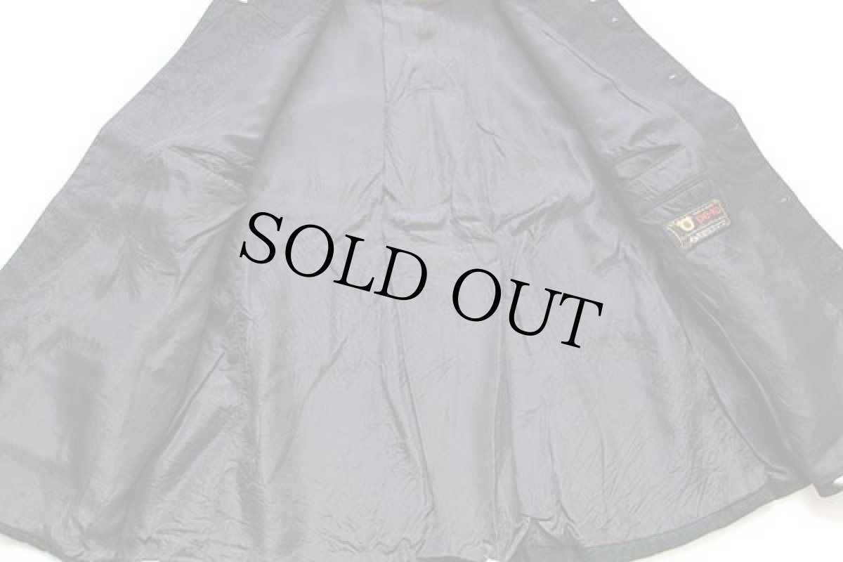 画像5: オーストリア製 pe-ko スタンドカラー ギンガムチェック チロリアン ウールジャケット 緑×黒 (5)