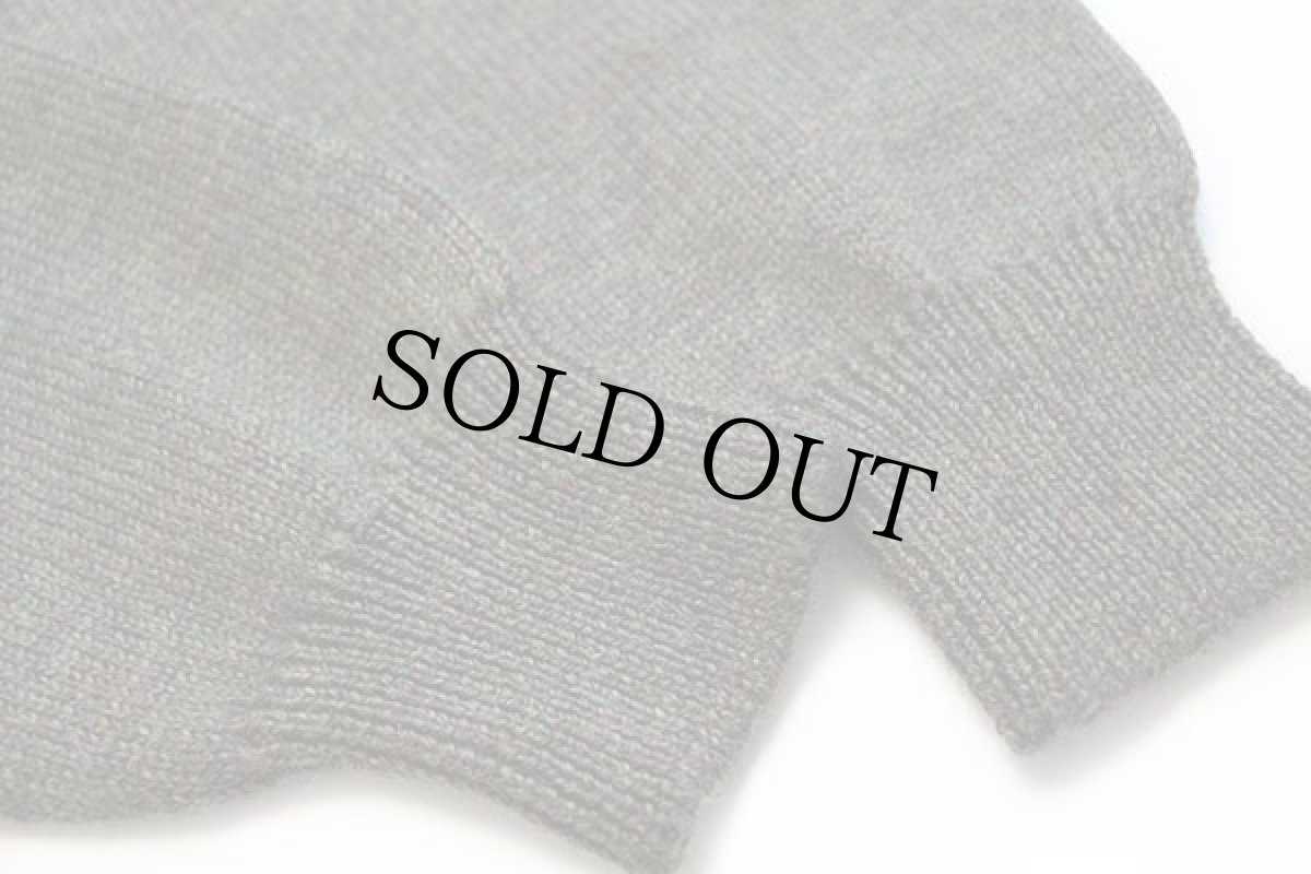 画像7: 90s イタリア製 JOHN ASHFIELD パッチワーク切り替え ウールニット カーディガン 52 (7)