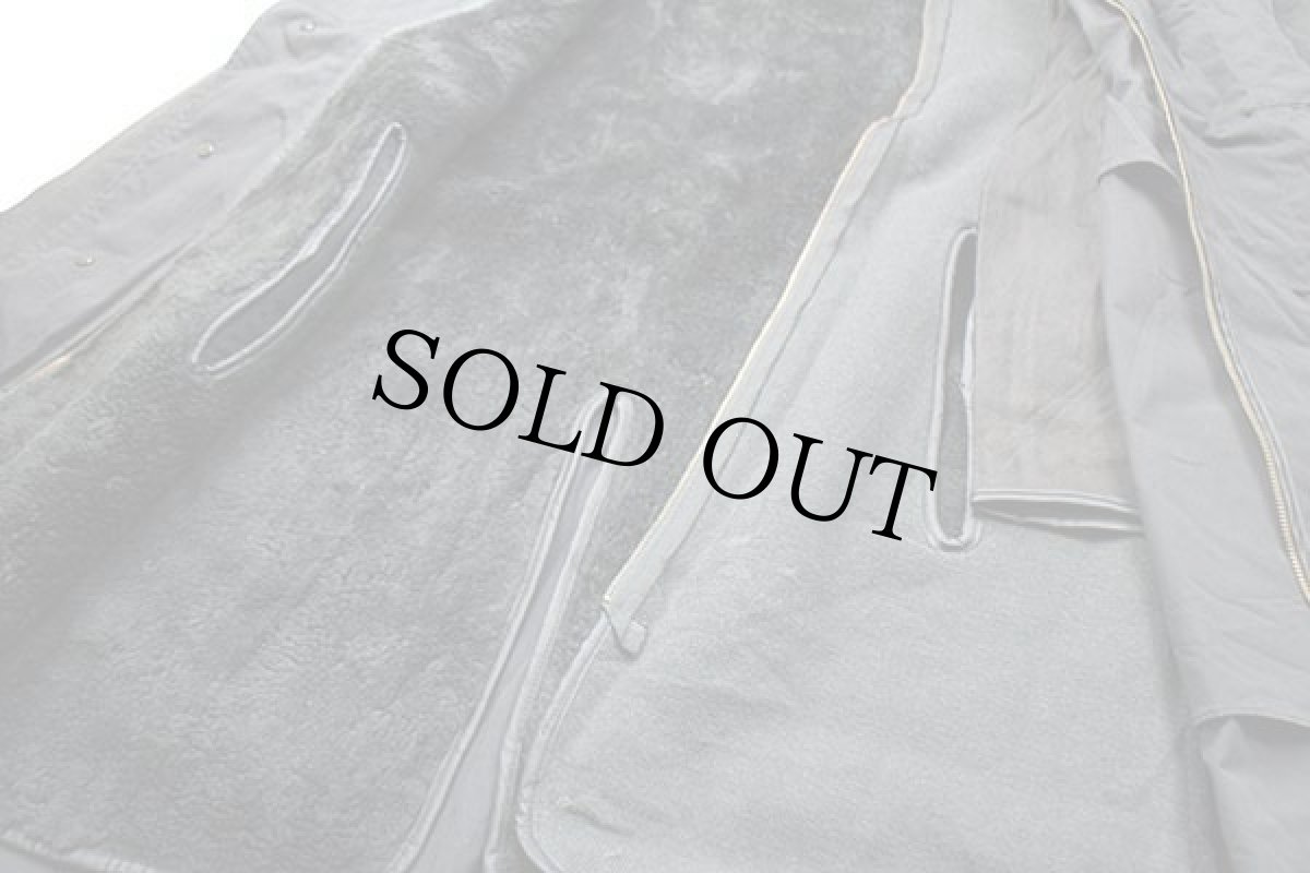 画像6: 80s 米軍 U.S.NAVY ボアライナー付き オールウェザー ステンカラーコート 黒 40R★レインコート (6)