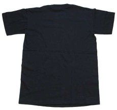 画像3: デッドストック★90s USA製 DUKE 無地 コットンTシャツ 黒 S (3)