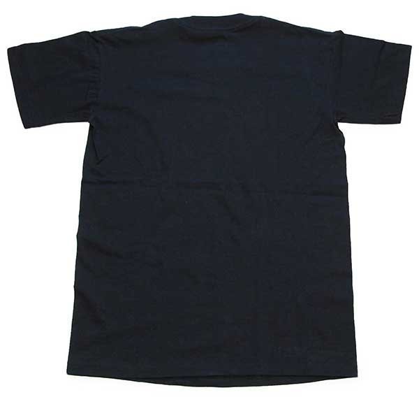 デッドストック☆90s USA製 DUKE 無地 コットンTシャツ 黒 S