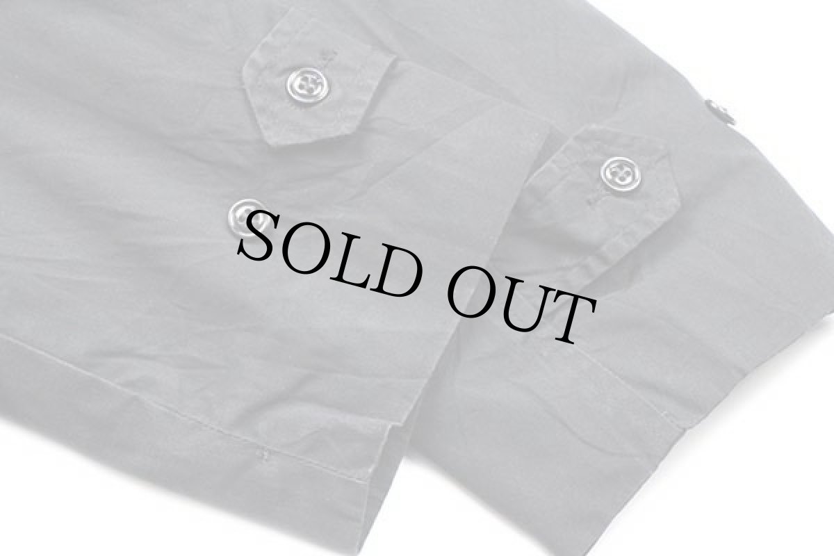 画像9: 80s 米軍 U.S.NAVY ボアライナー付き オールウェザー ステンカラーコート 黒 40R★レインコート (9)