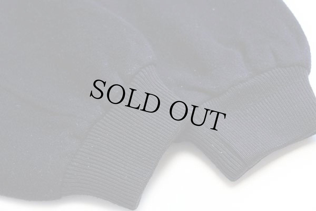 画像4: 90s ポロ ラルフローレン 無地 リバーシブル ウール×コットンジャケット 濃紺×カーキ M (4)