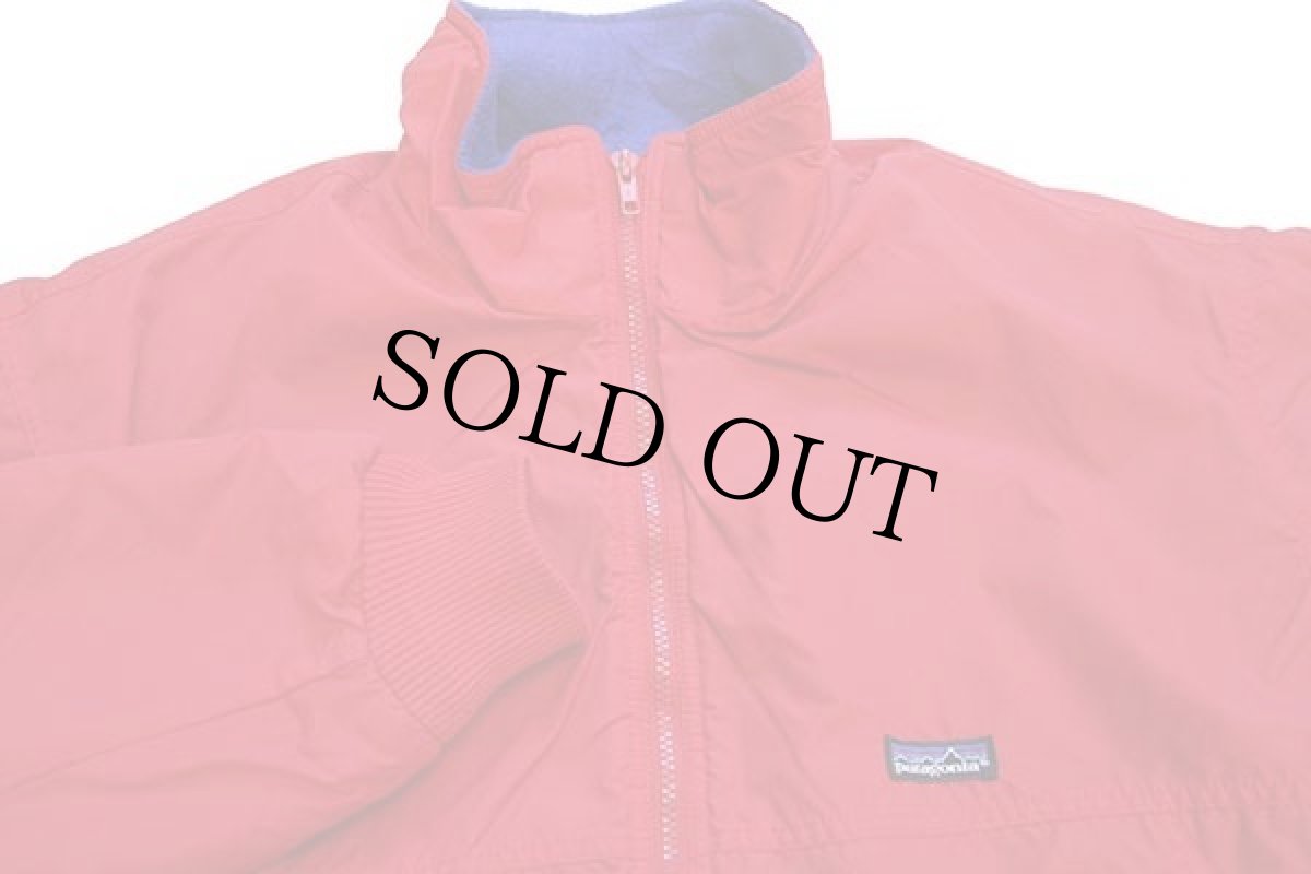 画像3: 90s patagoniaパタゴニア シェルドシンチラ フリースライナー ナイロンジャケット 赤 L (3)