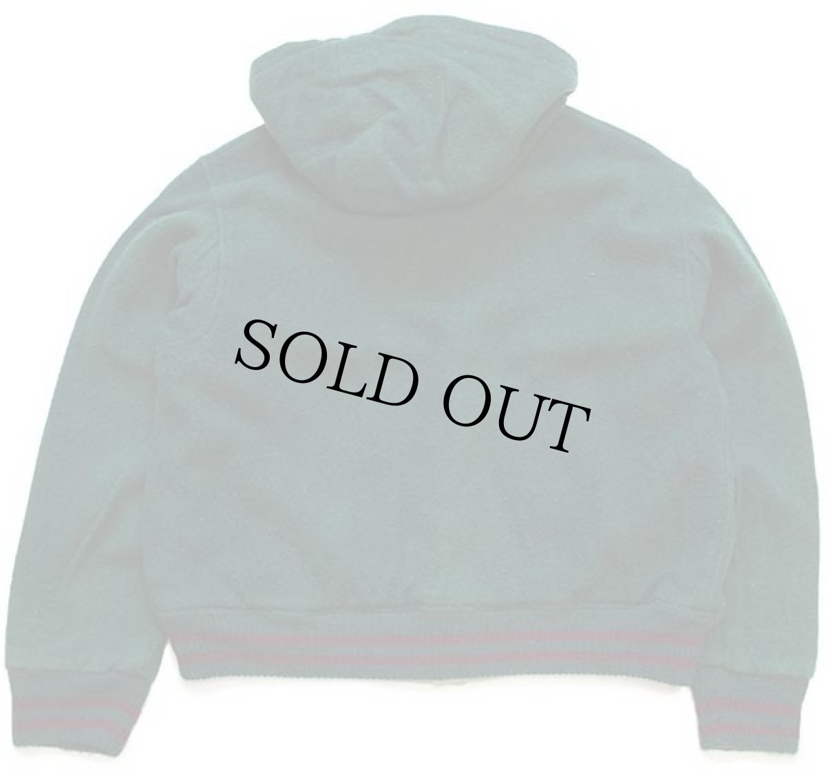 画像2: 90s ポロ ラルフローレン チンスト&フード付き リバーシブル ウール×コットンポプリン ジャケット 緑×カーキ M (2)