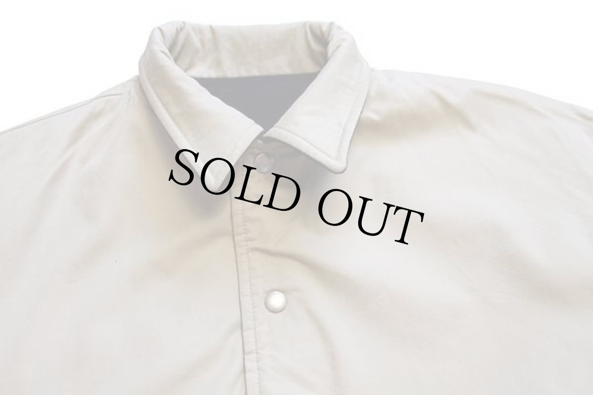 画像8: 90s ポロ ラルフローレン 無地 リバーシブル ウール×コットンジャケット 濃紺×カーキ M (8)