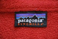 画像4: 00s patagoniaパタゴニア マースピアル ハーフジップ プルオーバー シンチラ フリース レンガ (4)