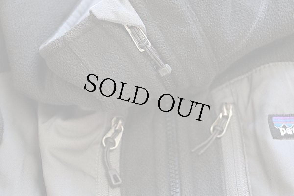 画像6: 00s patagoniaパタゴニア R3 ツートン 切り替え POLARTEC フリースジャケット グレー M (6)