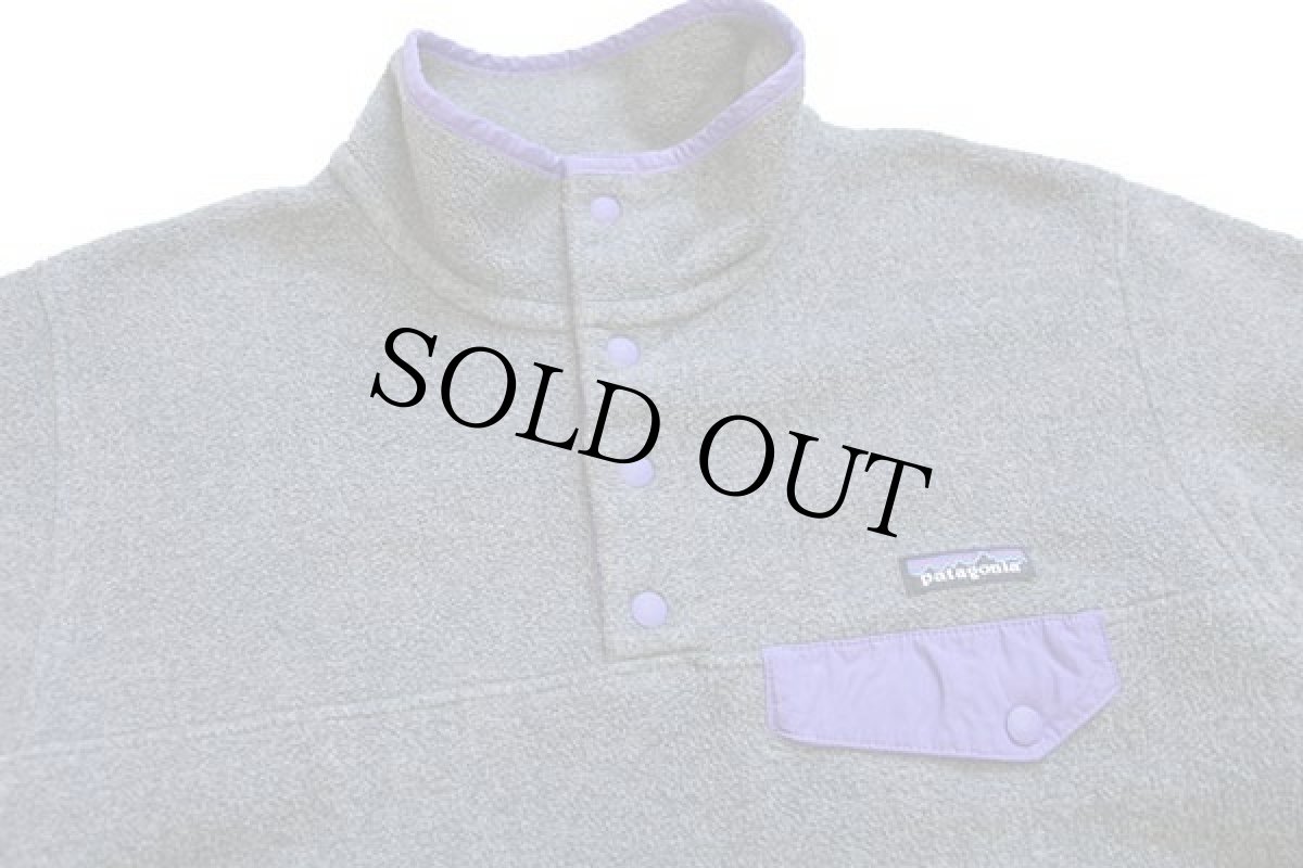 画像3: patagoniaパタゴニア シンチラ フリース スナップT NKVT W-M (3)
