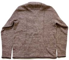 画像2: patagoniaパタゴニア ベターセーター ハーフジップ プルオーバー フリース グレーブラウン ミックス L (2)