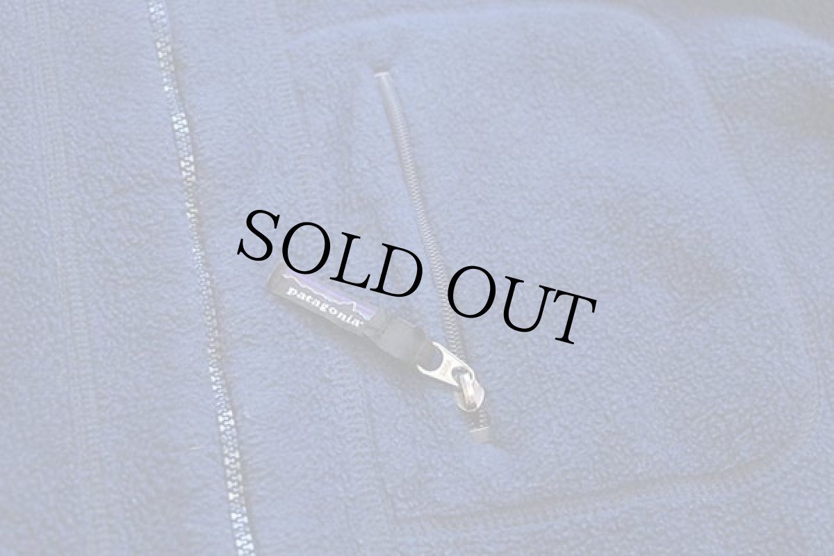 画像6: 90s USA製 patagoniaパタゴニア シンチラ フリースジャケット ネイビー XL (6)