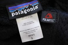 画像4: 00s patagoniaパタゴニア R2 POLARTEC フリースジャケット 黒 S (4)