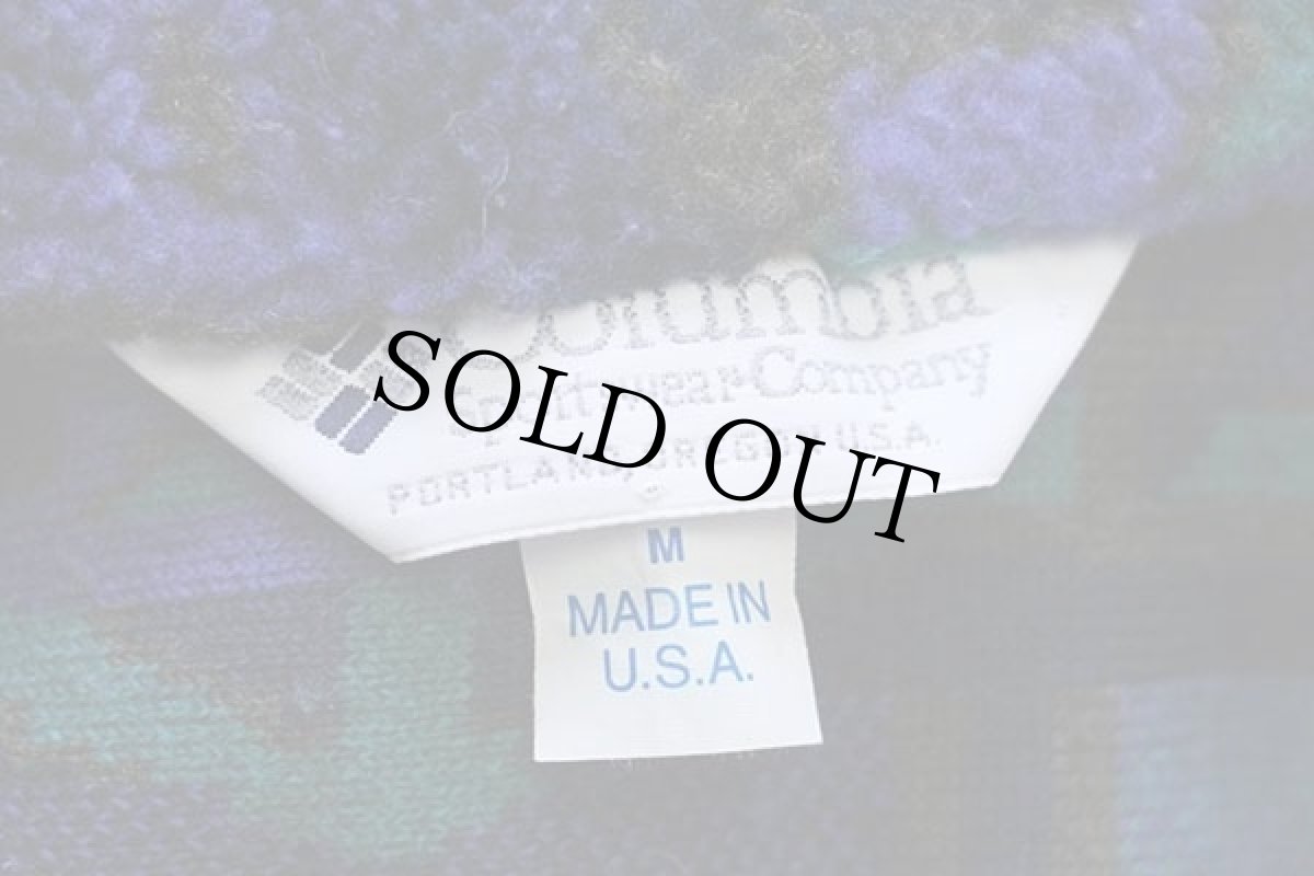 画像4: 90s USA製 Columbiaコロンビア 総柄 ライナー パイル フリースジャケット L-M (4)