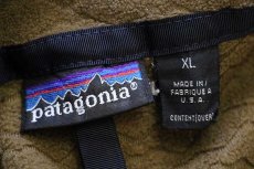画像4: 90s USA製 patagoniaパタゴニア ジグザグ柄 フリースジャケット ブラウン XL (4)