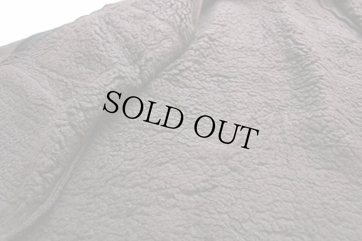 画像5: 90s 米軍 U.S.ARMY ECWCS フリースライナー パイルジャケット 焦げ茶 M★C ベアジャケット (5)