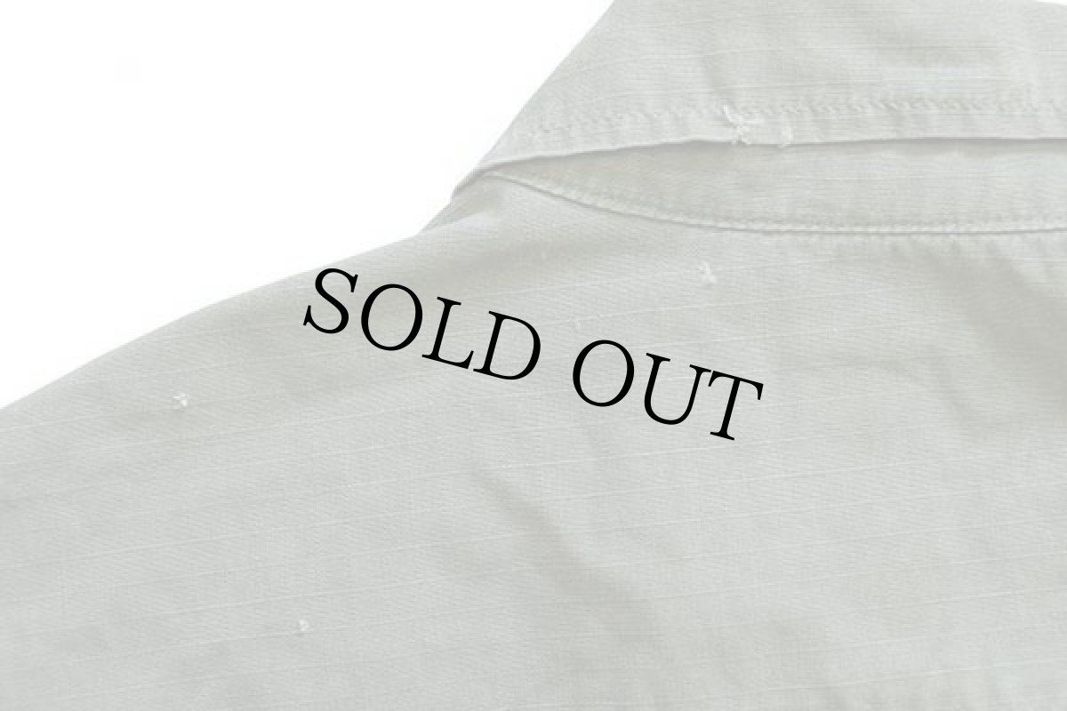 画像7: 60s 米軍 U.S.ARMY パッチ付き ジャングルファティーグジャケット オリーブグリーン XS-R (7)