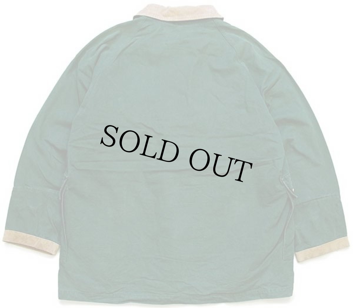 画像2: RAYBEST タータンチェック ウールライナー付き コットン キャンバス フィールドコート 緑 L★ファイヤーマン (2)