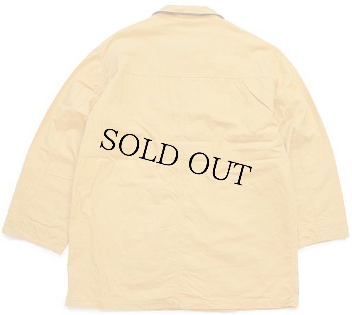 画像2: 90s GECO GEAR コットン キャンバス ファイヤーマンタイプ フィールドコート 濃黄 L★ジャケット (2)