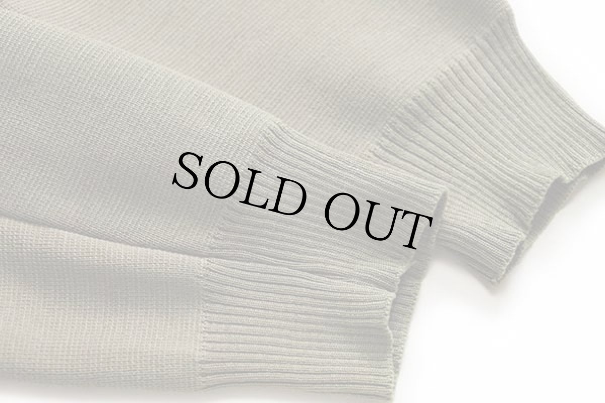 画像7: 60s Antilope ディアスキン レザー切り替え ウールニット ジャケット (7)