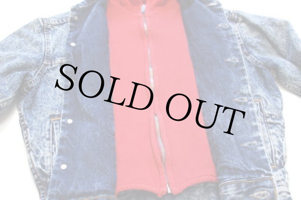 80s USA製 Levi'sリーバイス 57526 スウェット ジップパーカーライナー