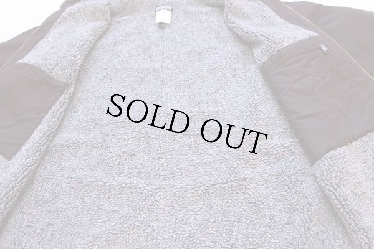 画像5: 10 patagoniaパタゴニア フリースライナー オーガニックコットン ラインド キャンバス フーディー 小豆色 S (5)