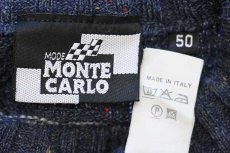 画像5: 90s イタリア製 MONTE CARLO 編み柄 ネップ入り アルパカ×ウール×アクリルニット セーター 50 (5)