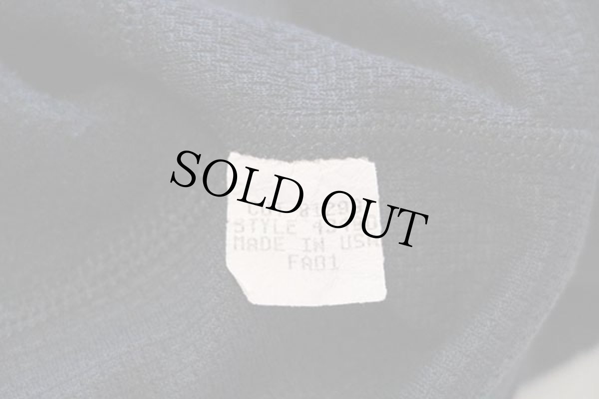 画像5: 00s USA製 patagoniaパタゴニア CAPILENEキャプリーン エクスペディションウェイト コアトップ ワンポイント インナー フリース 黒 XL (5)