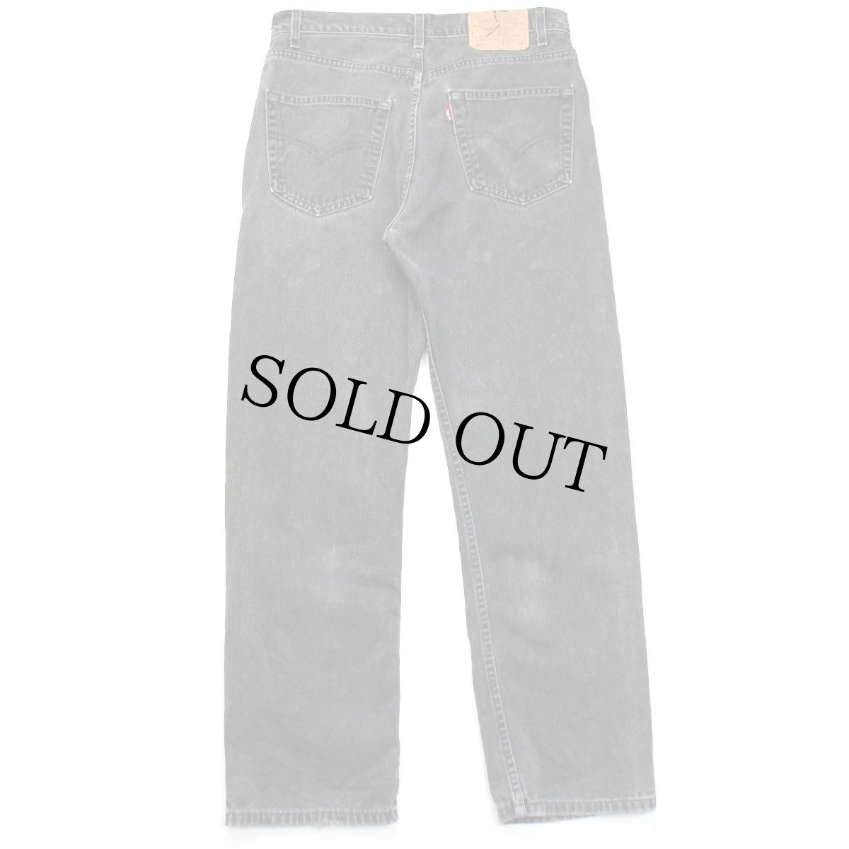 画像3: 00s カナダ製 Levi'sリーバイス 505 ブラック デニムパンツ フェード w33 L30★SDP2214 (3)