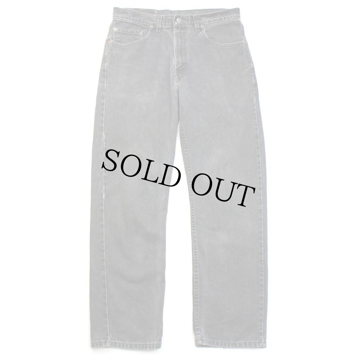 画像2: 00s カナダ製 Levi'sリーバイス 505 ブラック デニムパンツ フェード w33 L30★SDP2214 (2)