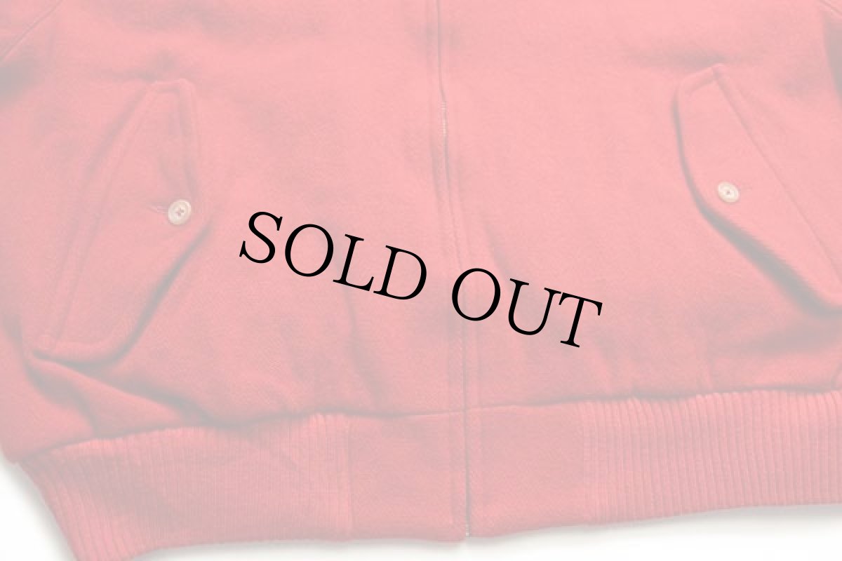 画像6: 90s ポロ ラルフローレン G9タイプ タータンチェックライナー ウール ハリントンジャケット 赤 XL (6)