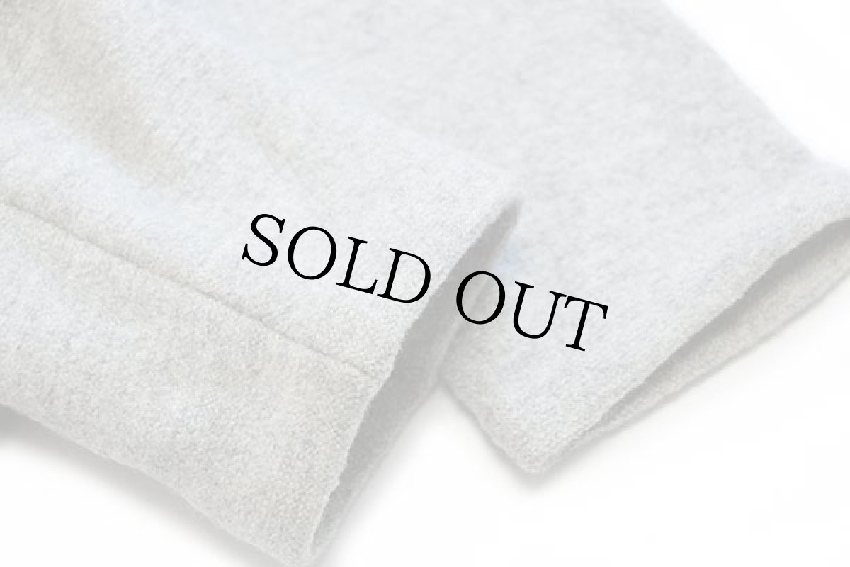 画像6: オーストリア製 manfred.wesenjak スタンドカラー チロリアン ニット切り替え ボイルドウール ジャケット 杢グレー (6)