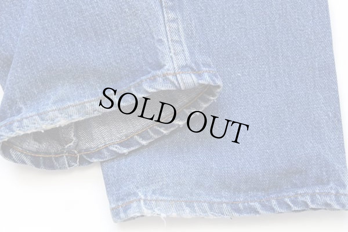 画像8: 80s USA製 Levi'sリーバイス 505 ダメージ デニムパンツ w35 L32★124 (8)